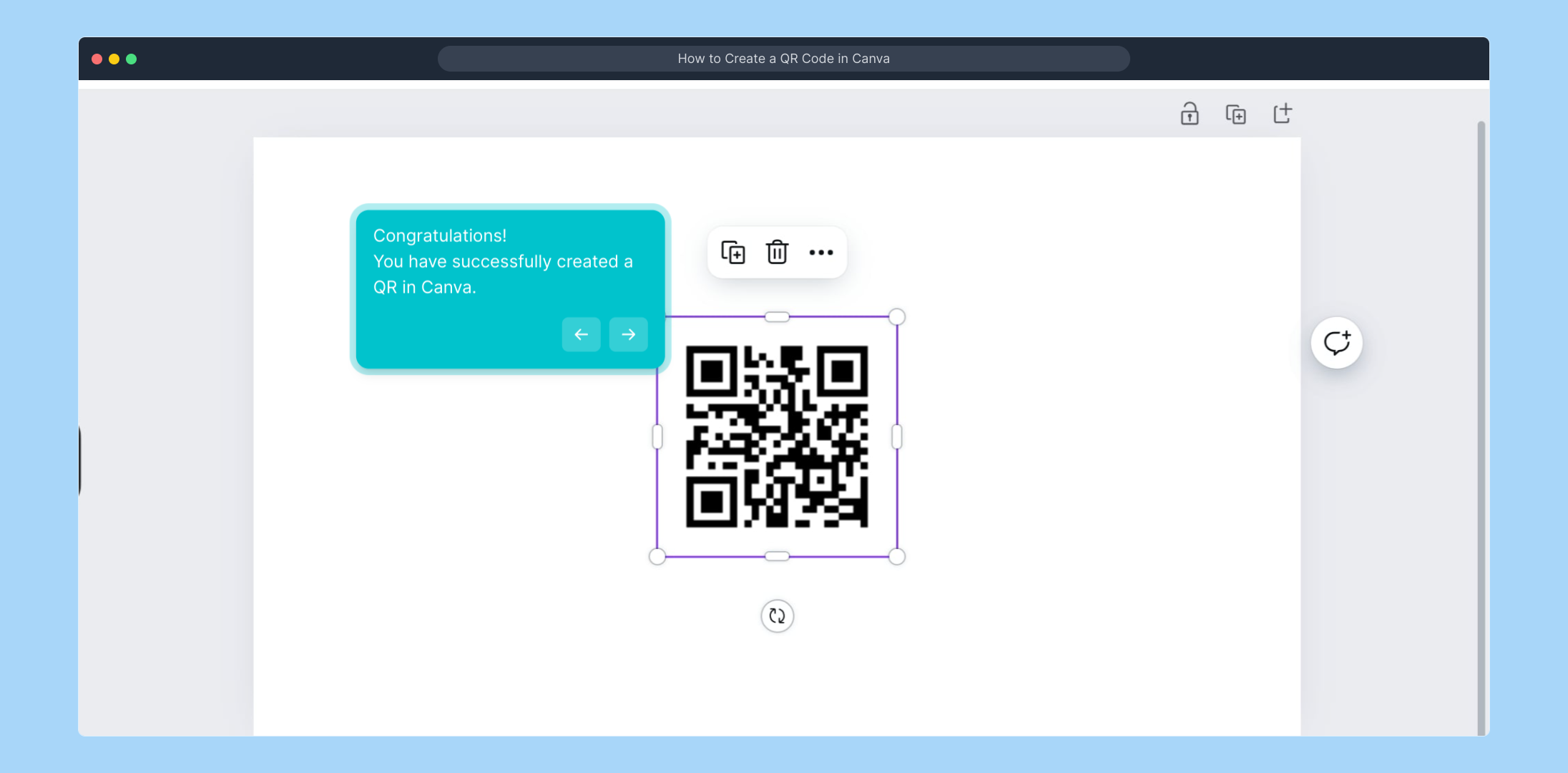 How to Create a QR Code in Canva