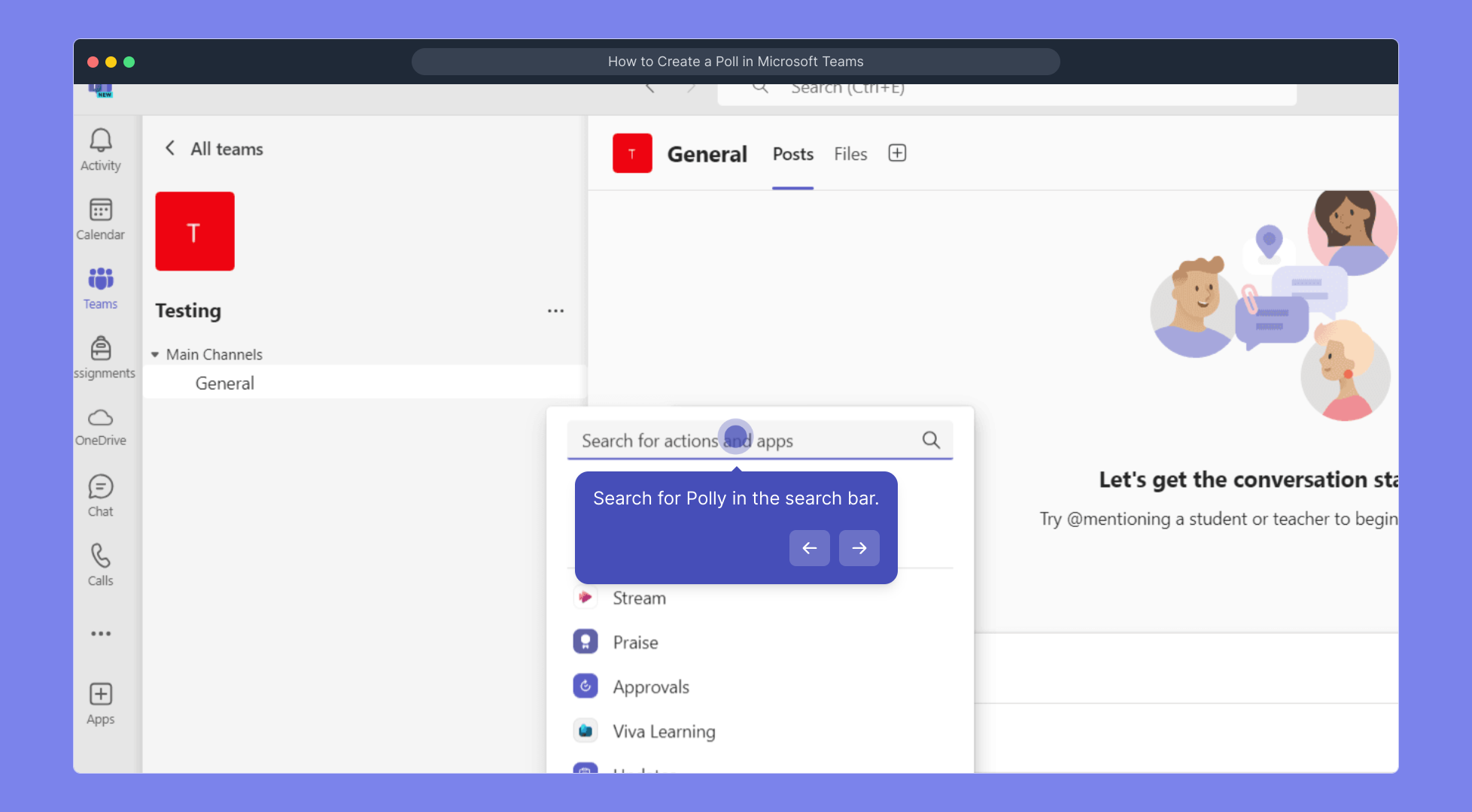 How to Create a Poll in Microsoft Teams