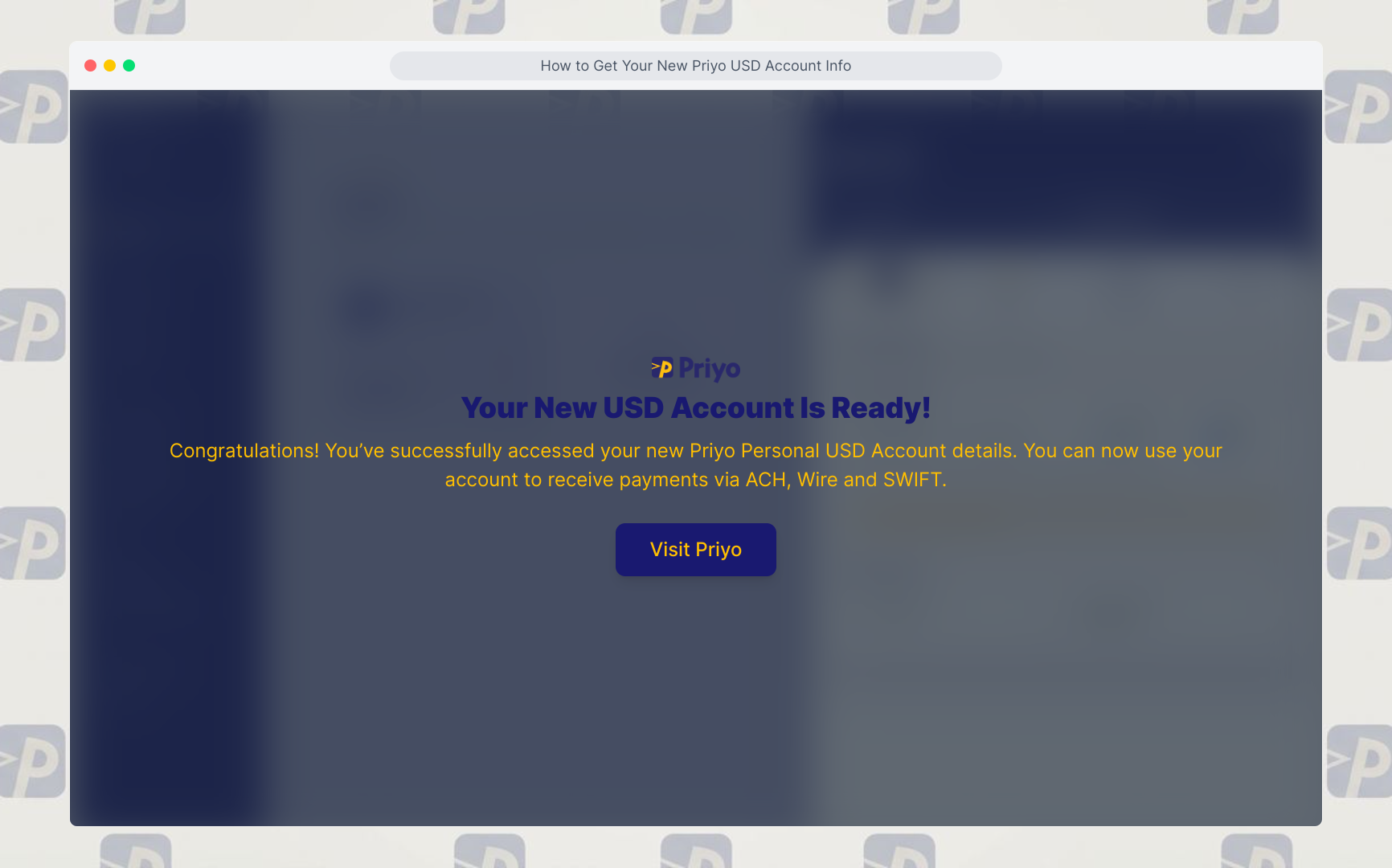 USD Account Ready