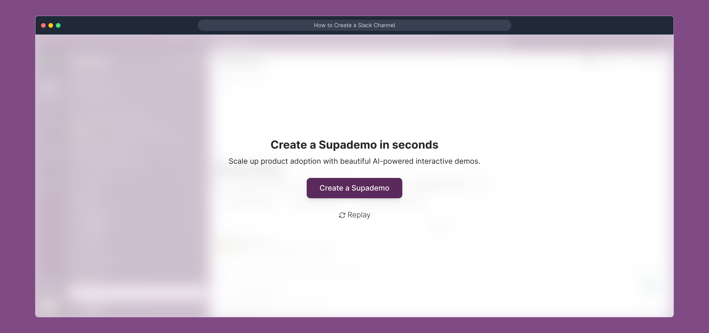How to Create a Slack Channel