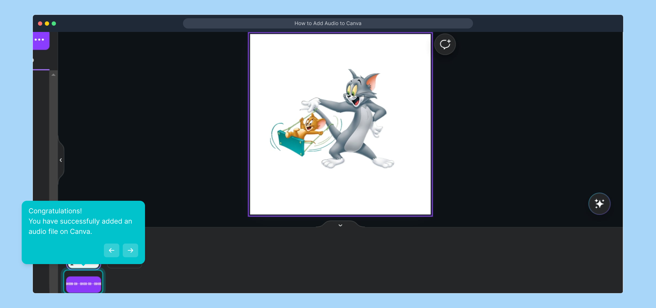 How to Add Audio to Canva