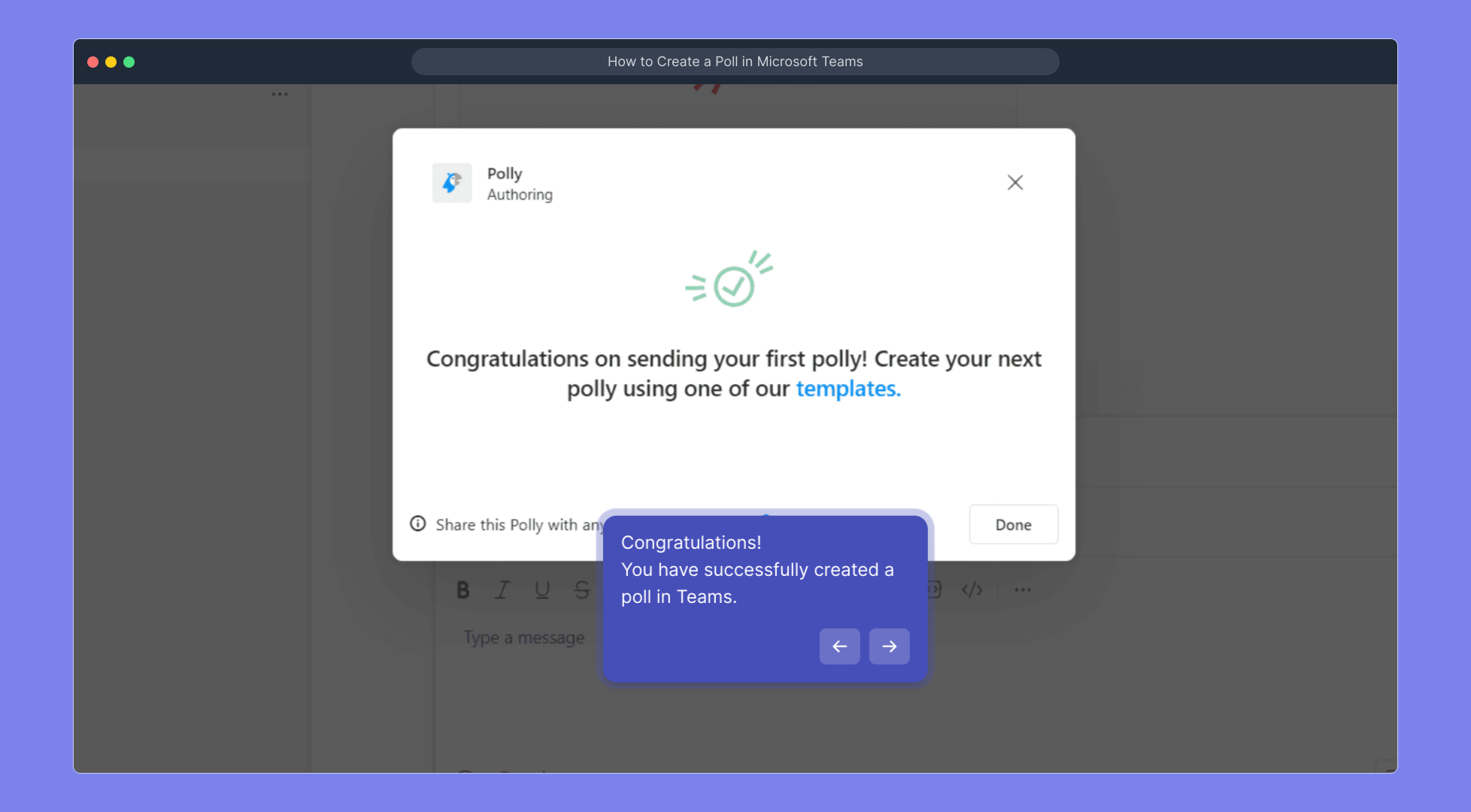 How to Create a Poll in Microsoft Teams