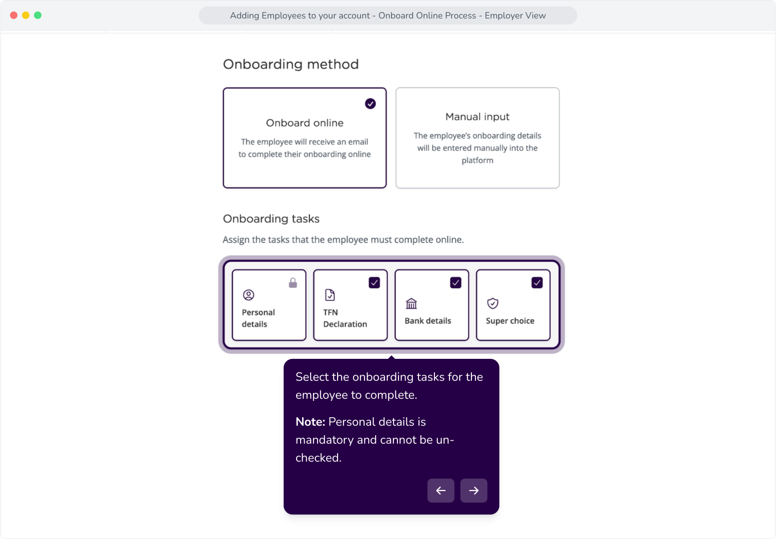 Adding Employees to your Account - Onboard Online Process - Employer ...