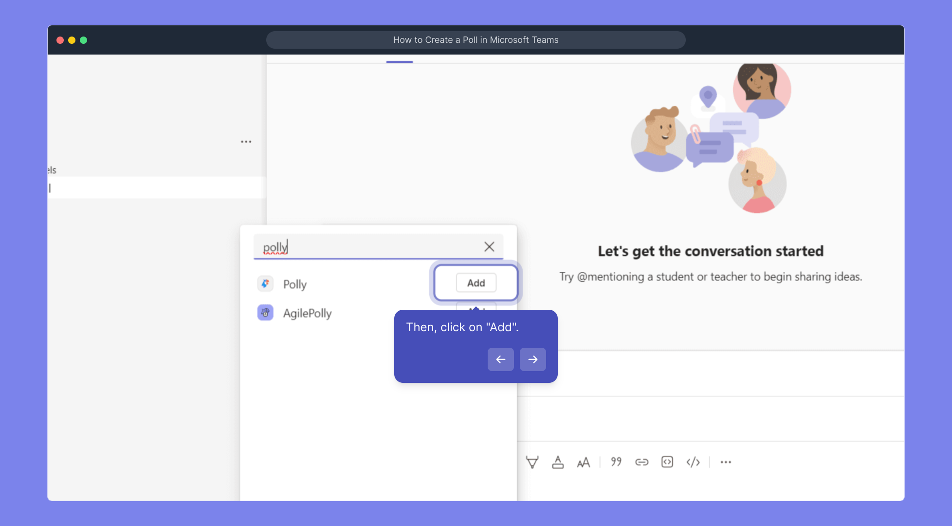 How to Create a Poll in Microsoft Teams