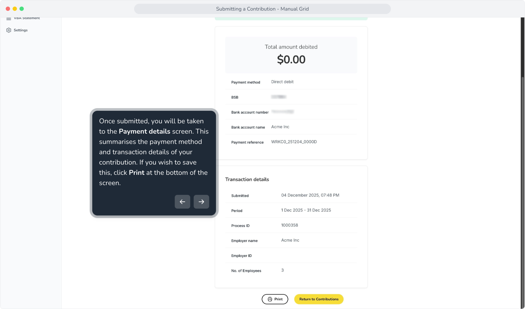 Submitting a Contribution - Manual Grid – Wrkr Help Centre