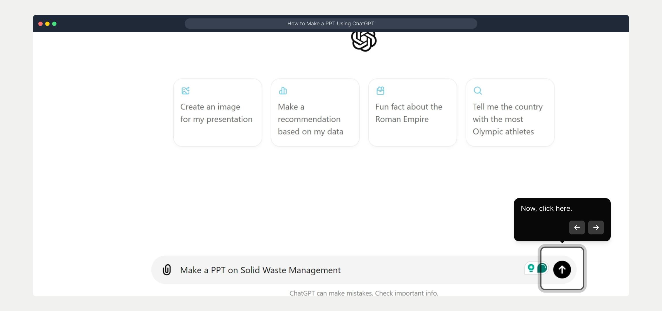How to Make a PPT Using ChatGPT