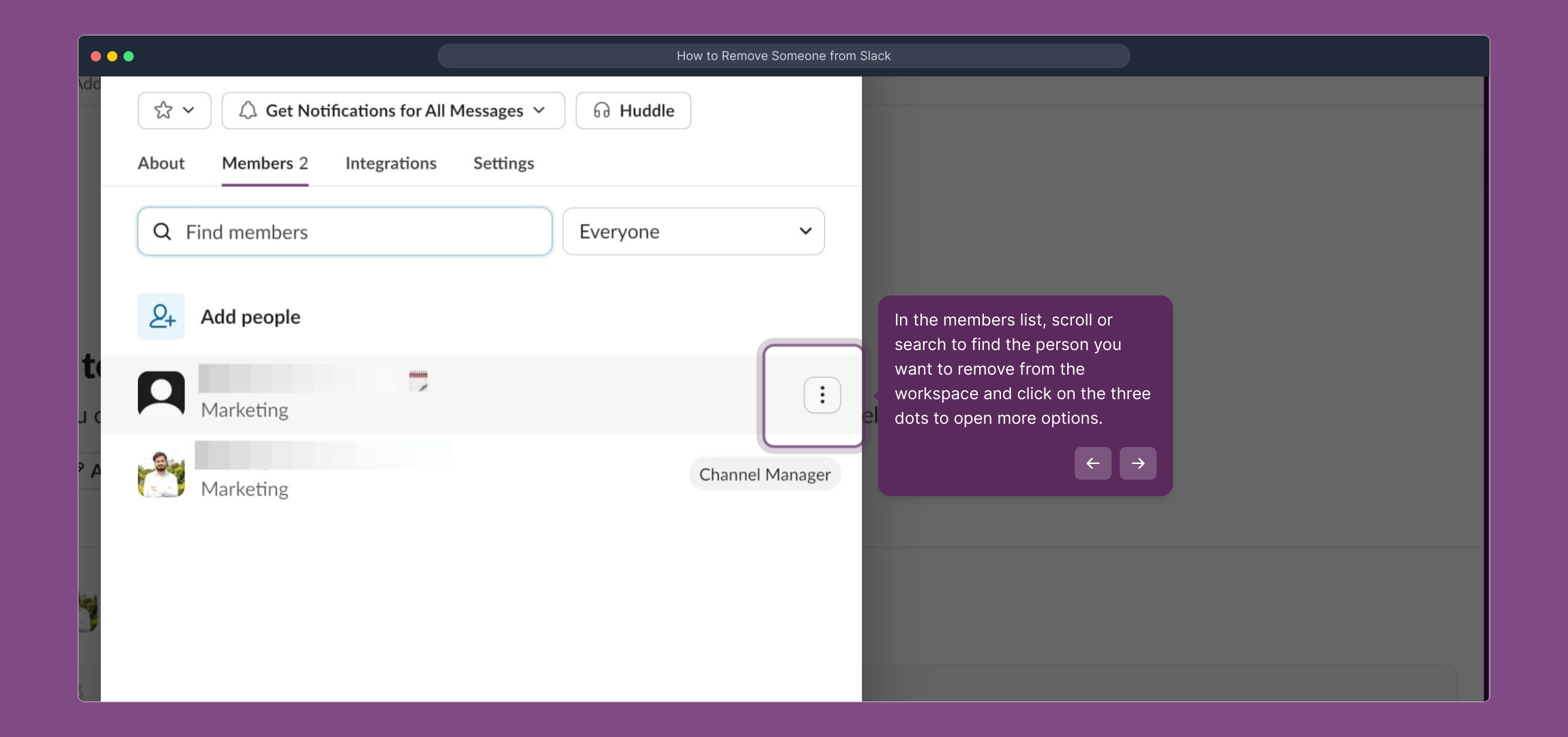 How to Remove Someone from Slack