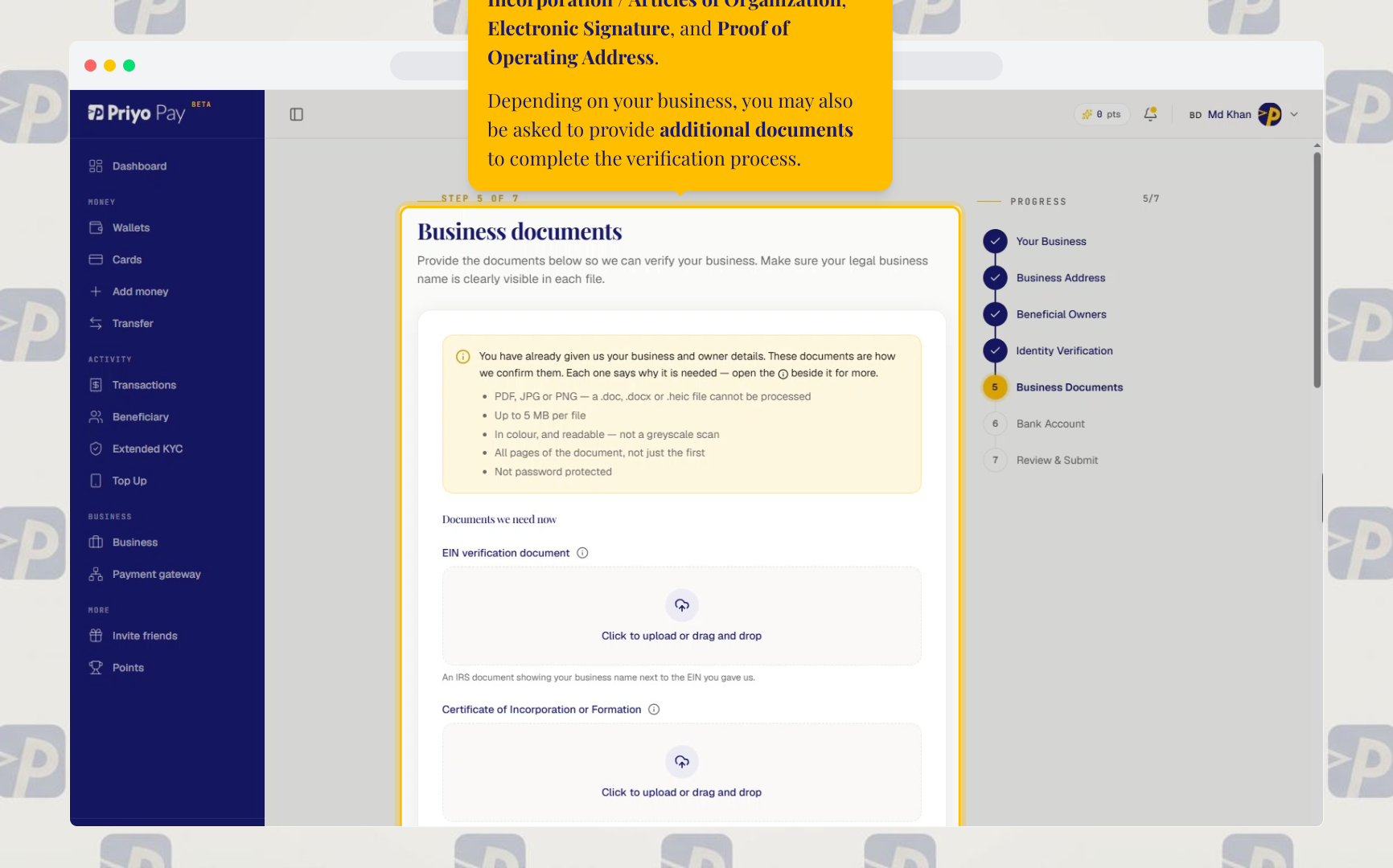 Business Documents