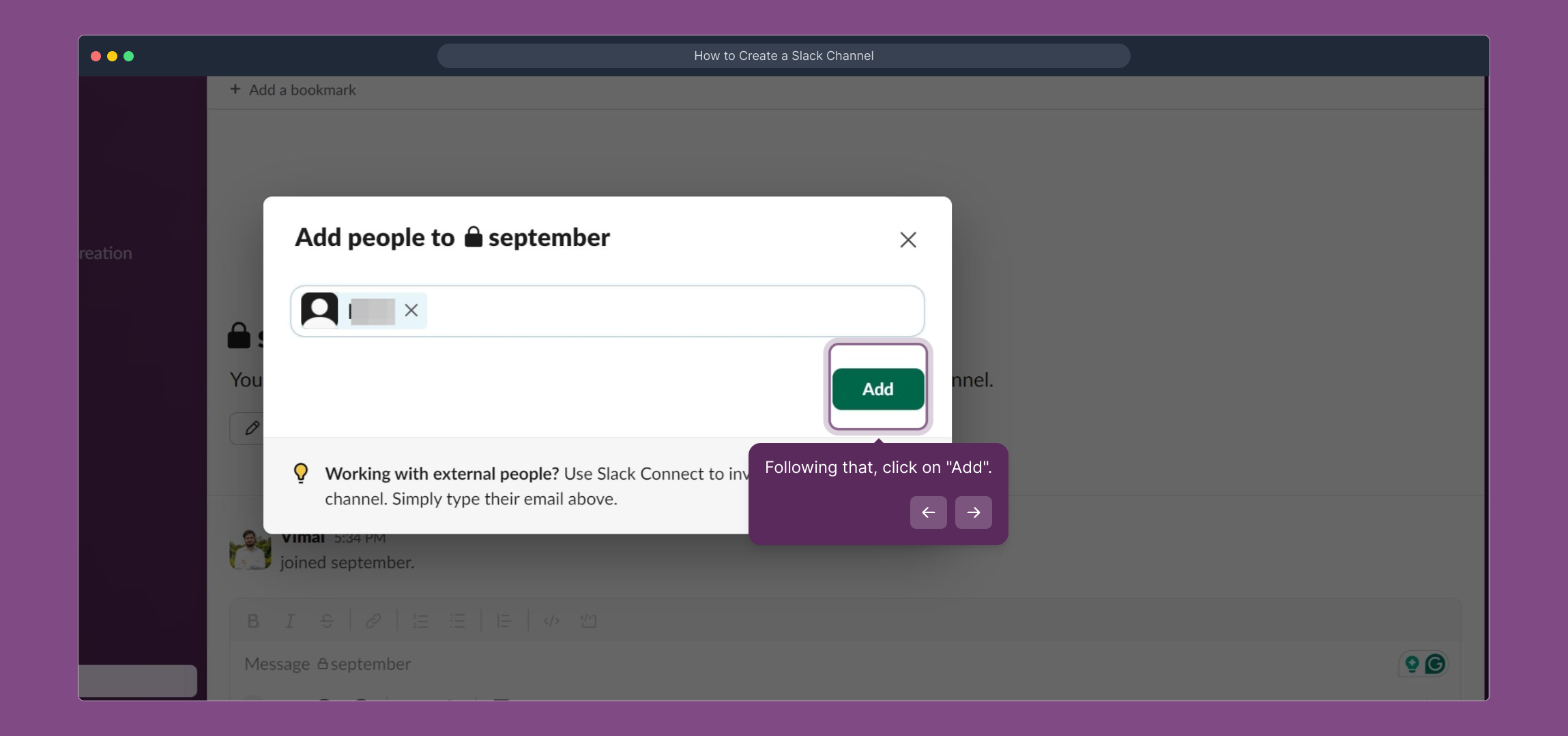 How to Create a Slack Channel
