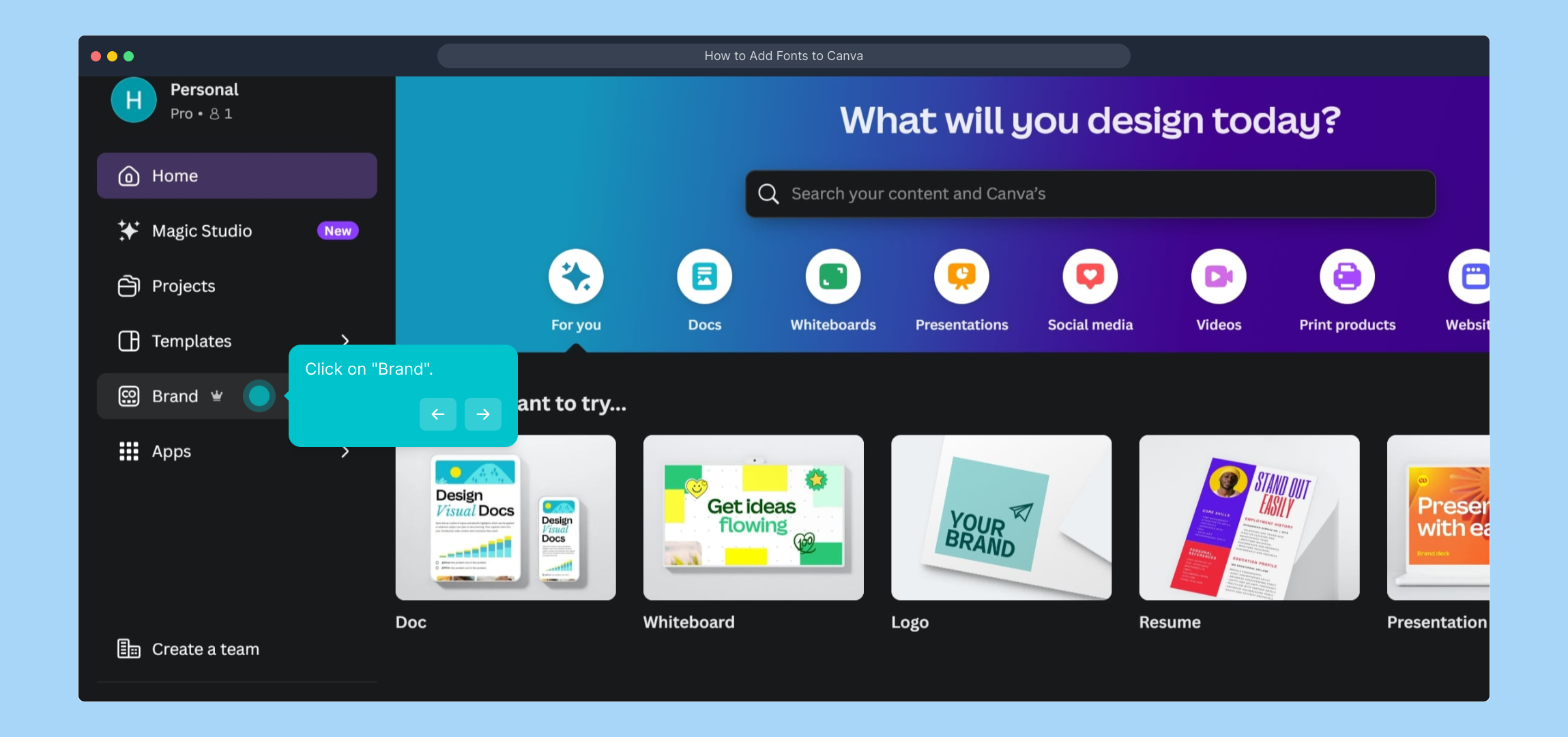 How to Add Fonts to Canva