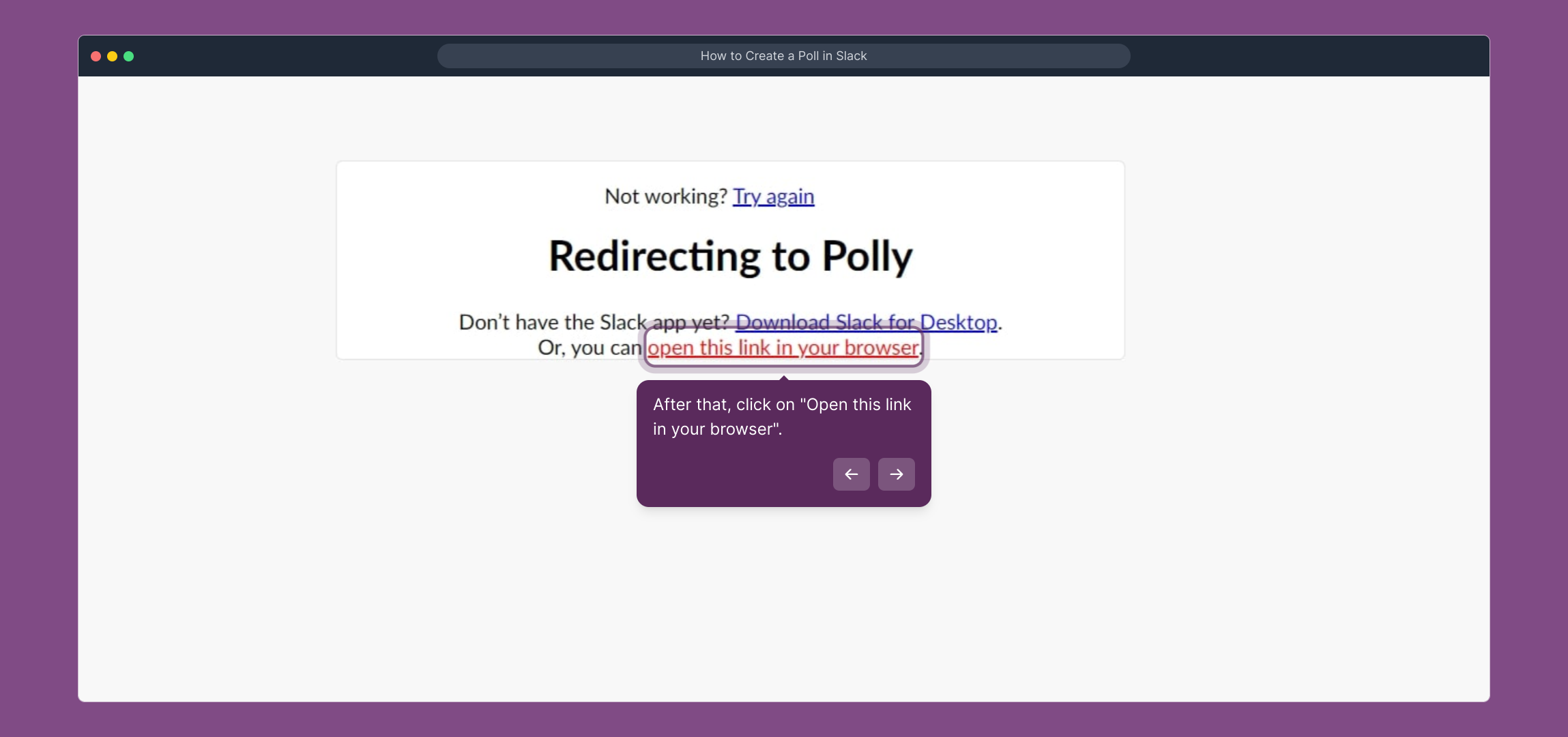 How to Create a Poll in Slack