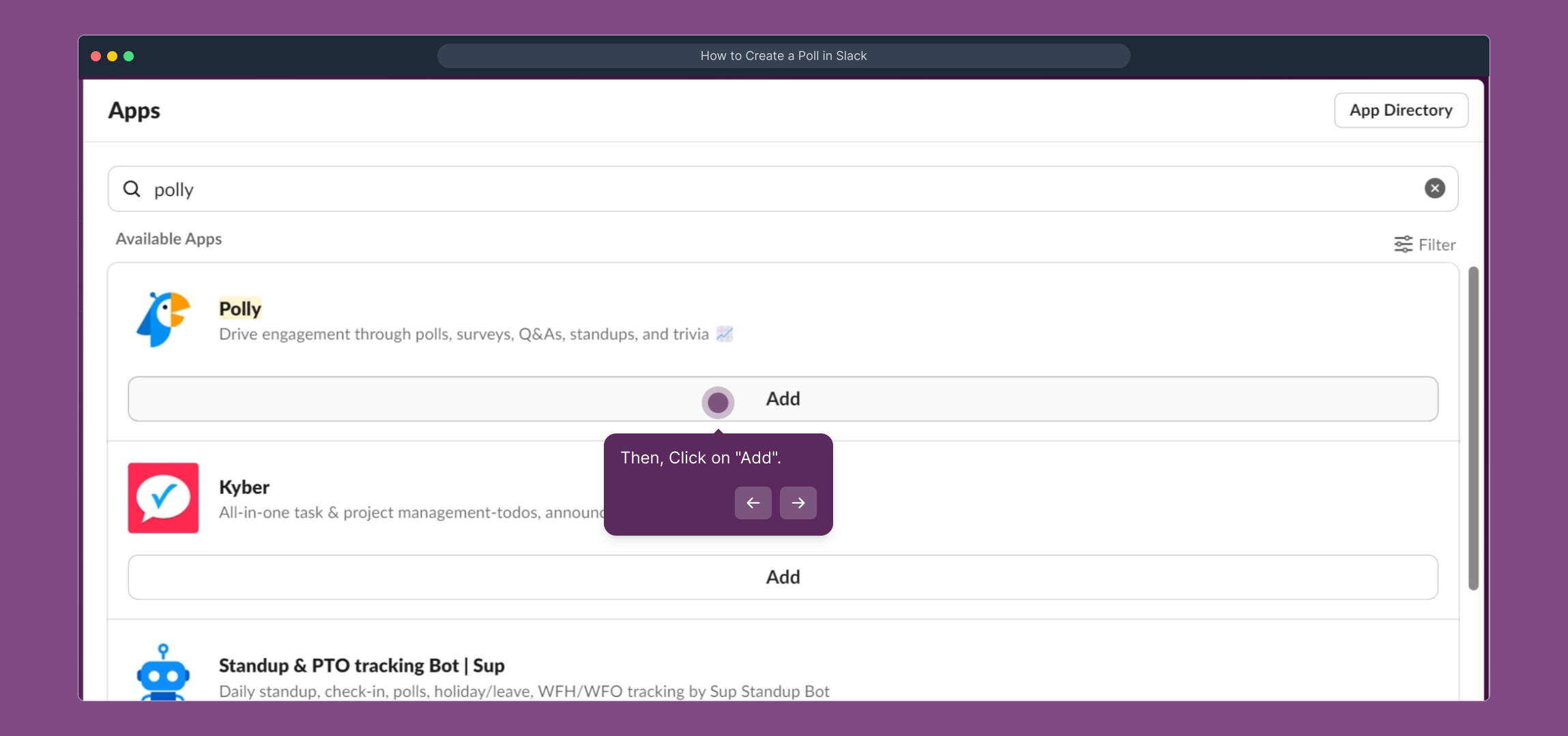 How to Create a Poll in Slack