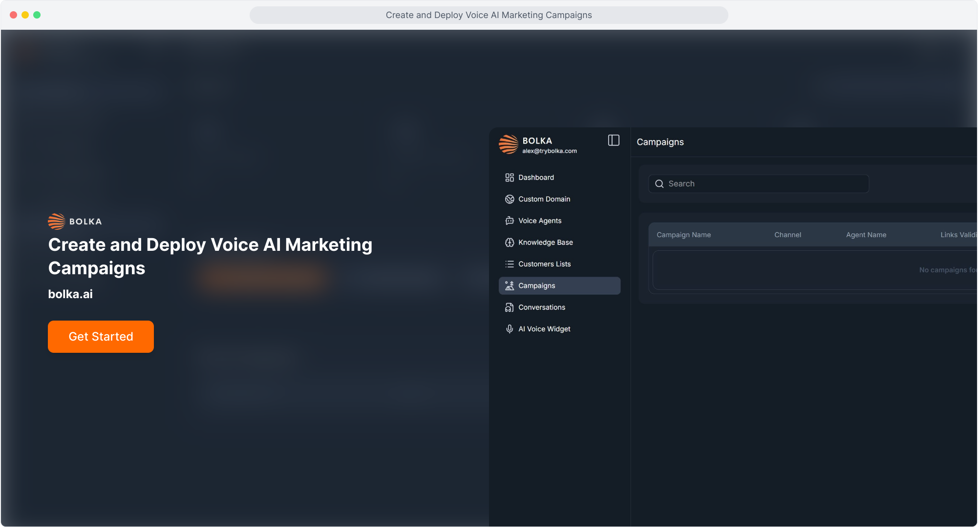 Step 1: Create and Deploy Voice AI Marketing Campaigns