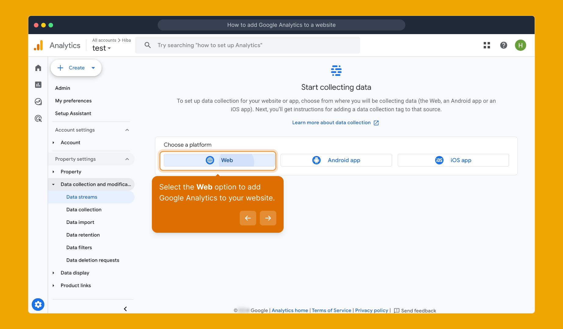 How to add Google Analytics to a website