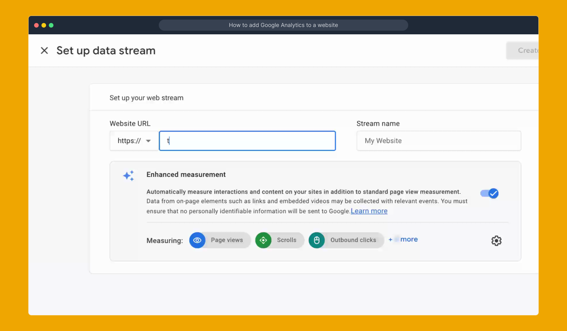 How to add Google Analytics to a website