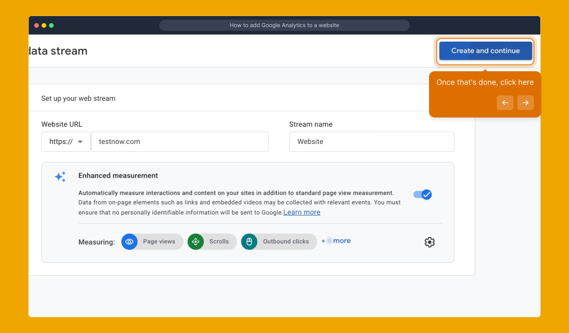 How to add Google Analytics to a website